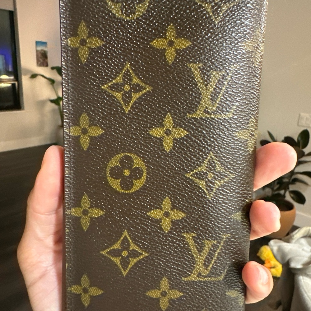 Louis Vuitton Monogram European Checkbook Holder Wallet - Picture 2 of 15